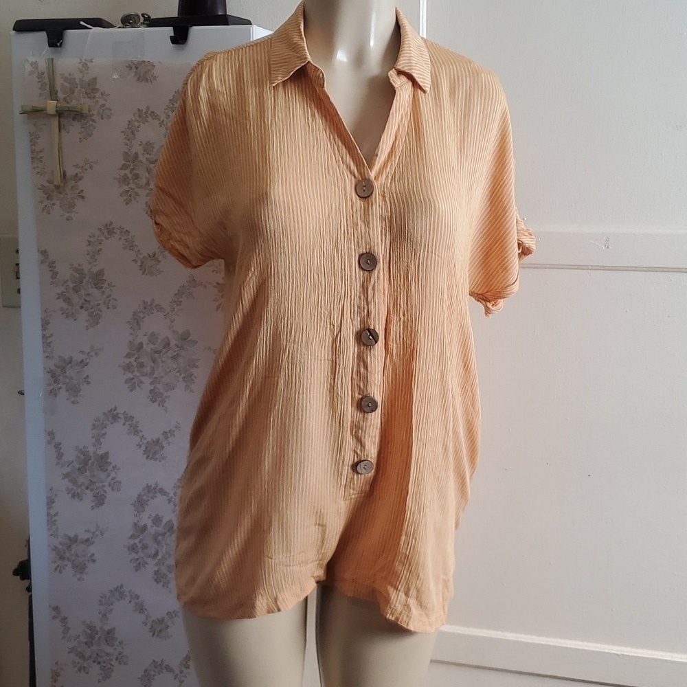 Skylar + Madison Striped jumpsuit short Size S